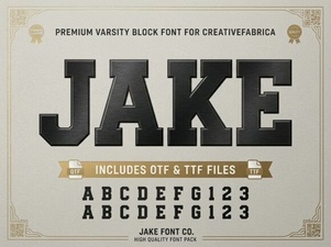 Jake Font: Creative Projects for Your Designs
