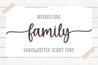 Family Font Ideas for Your Creative Projects