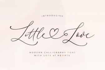 The Little Love Font for Creative Hearts and Projects